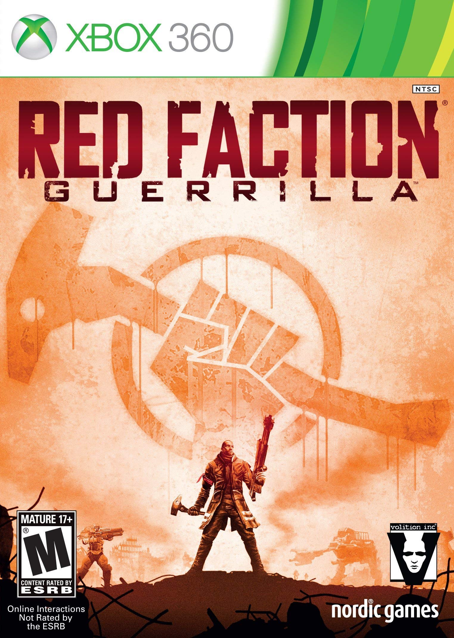 旧作B2大 ポスター　レッドファクション アルマゲドン Xbox360 Amazon.com: Red Faction Guerrilla - Xbox 360 (Renewed) : Video Games