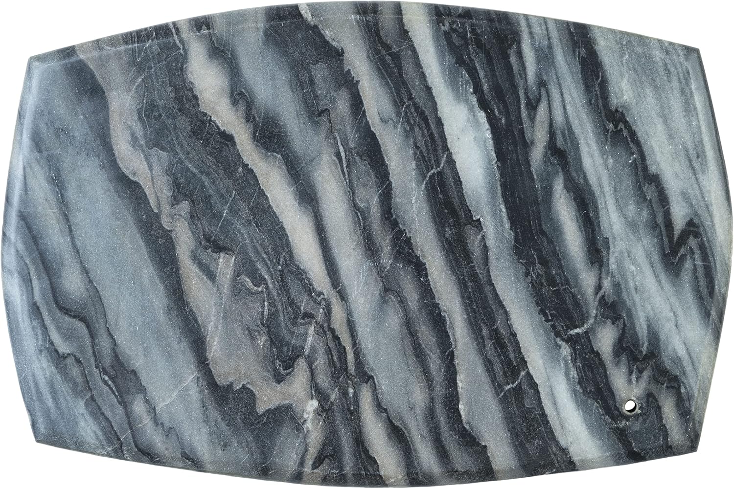 FASHIONZAADI Natural Black Grey Marble Cutting Board For Kitchen Decor