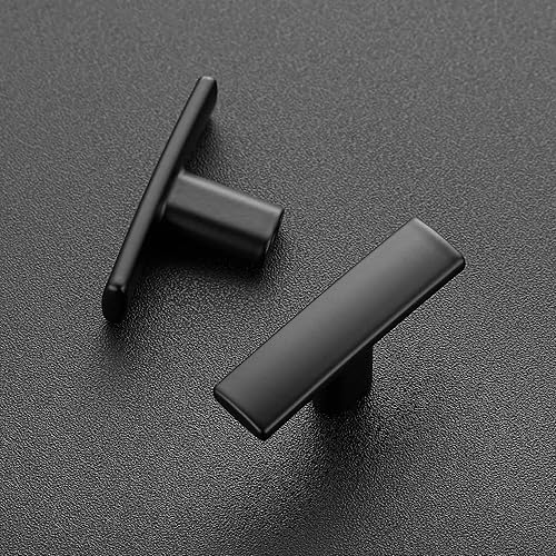 Miniatura 2 de Ravinte Paquete de 40 tiradores curvados de 1-34 pulgadas para gabinete, color negro mate, manijas de armario de cocina, manijas de gabinete de 1.75