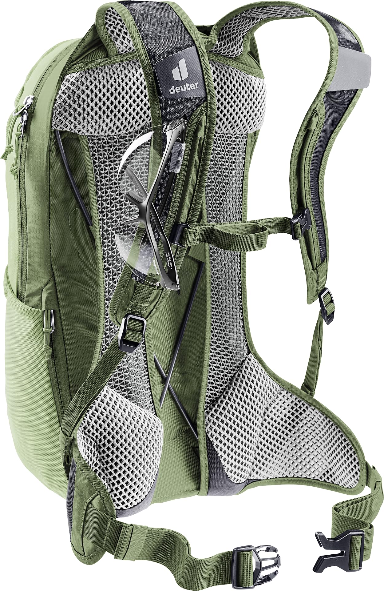 deuter Race Air 10 plecak rowerowy, Gaj mineralny, 10 L, Minimalistyczny