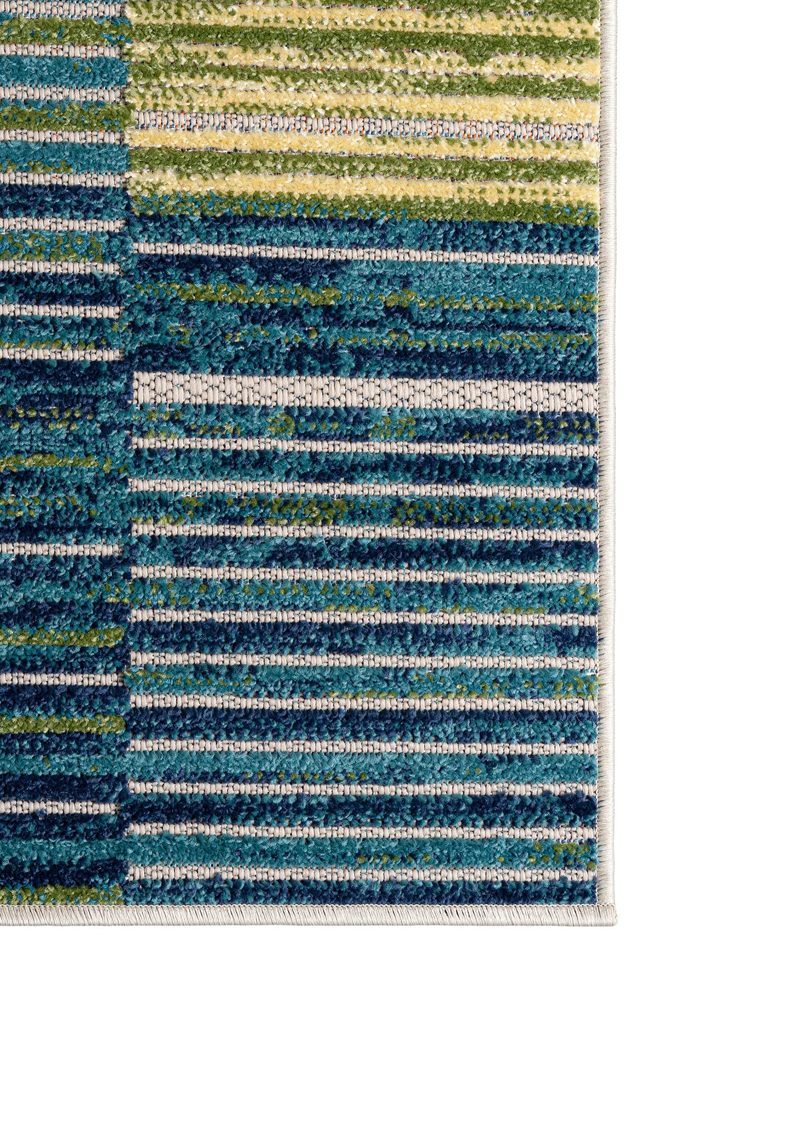 Carpeto Grand Intérieur et Extérieur Tapis Balcon 160x230cm Crème Décoratif