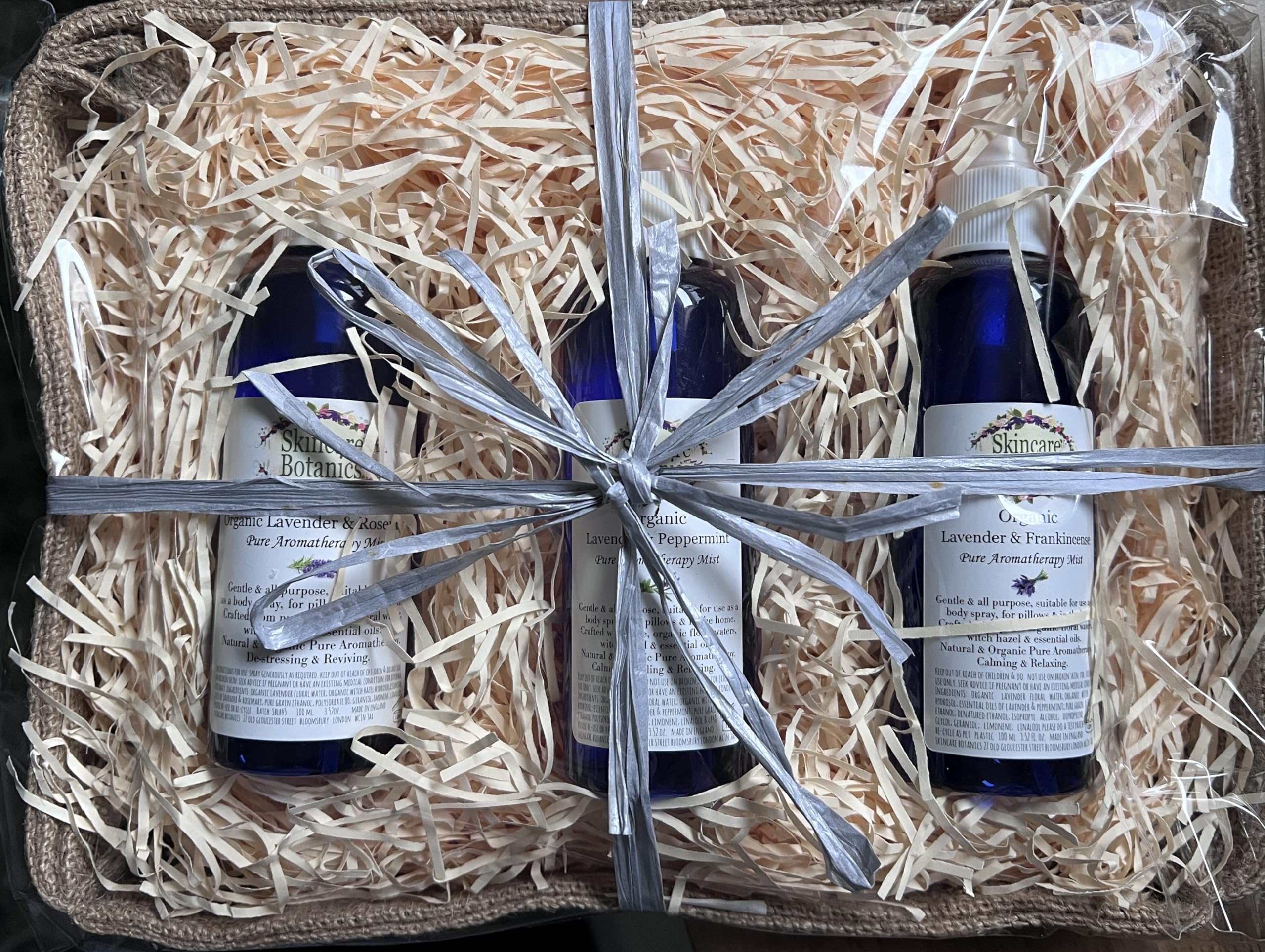 Skincare Botanics Aromatherapy Spray Gift Set with Lavender, Peppermint Rosemary & Frankincense