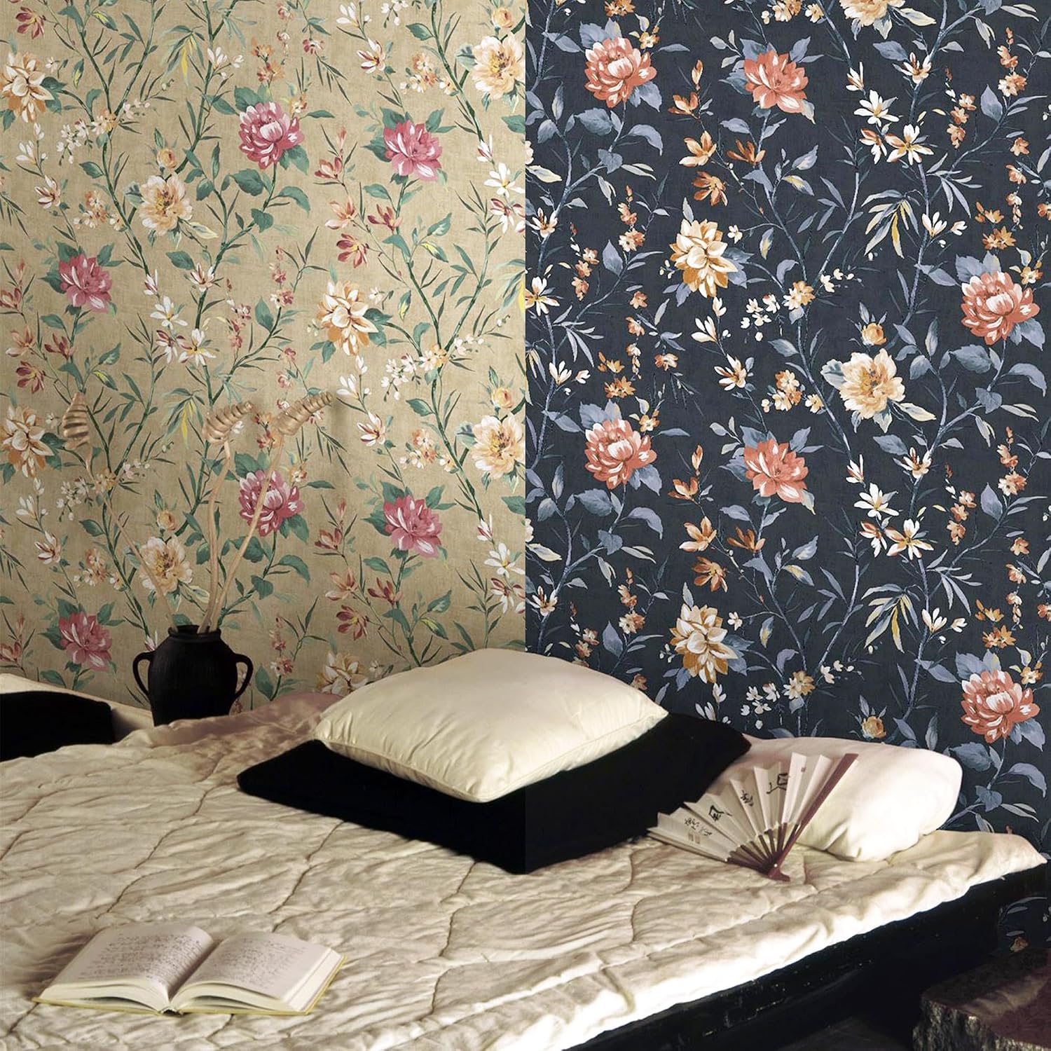 Holden Eastern Horizons Oriental Trail Wallpaper Taupe 13821