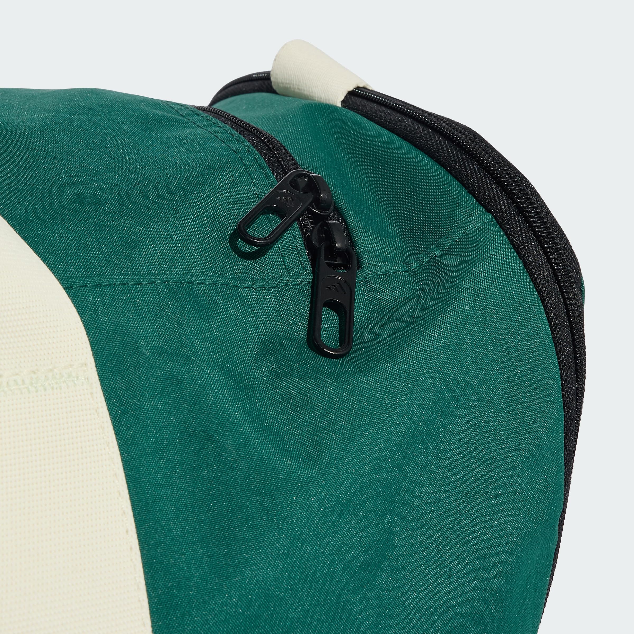 adidas Unisex Adulto Essentials Linear Duffel Bag Duffel Bag, Collegiate Green/Ivory, M