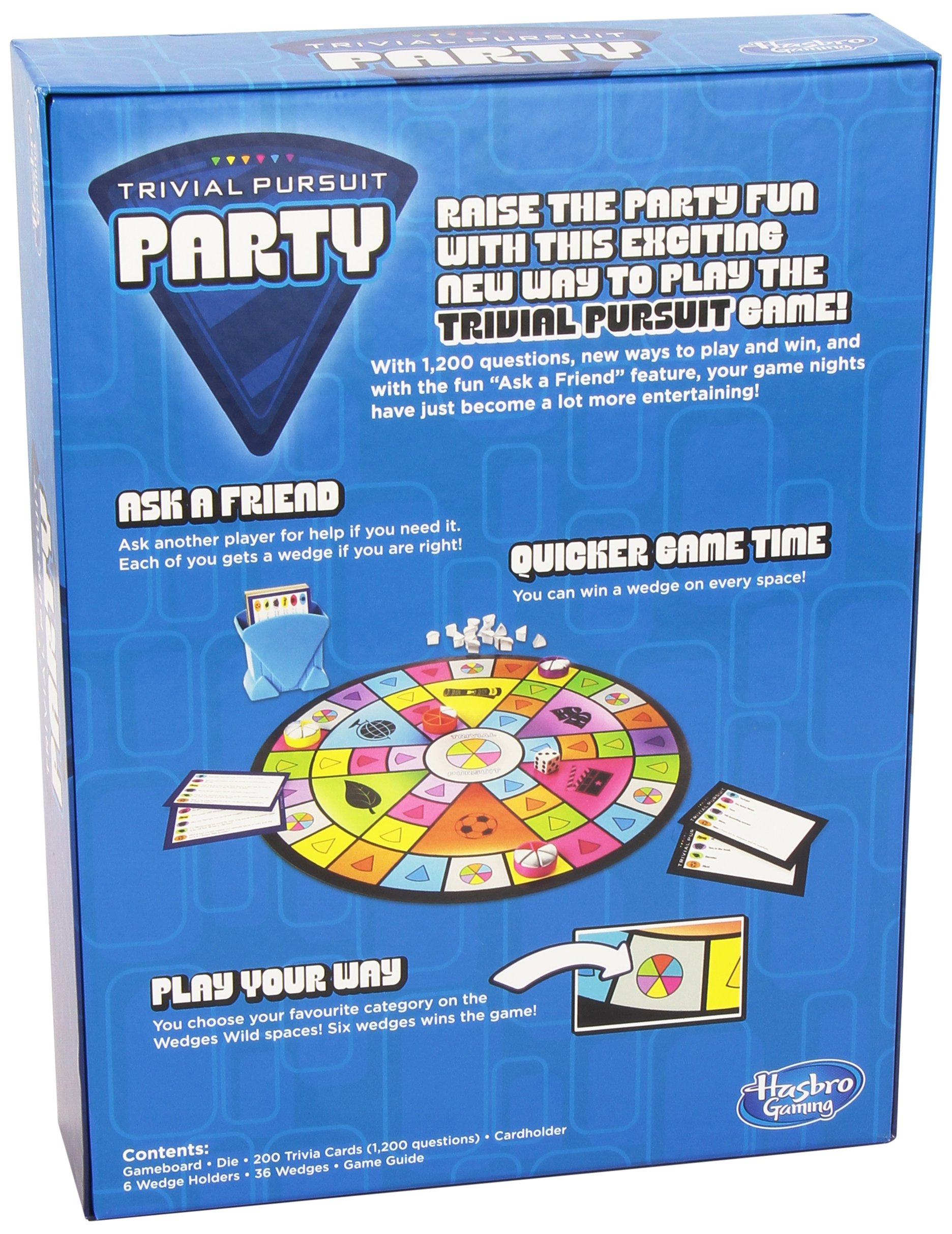 Hasbro - Trivial Pursuit Party Gioco di società [Versione in Inglese]