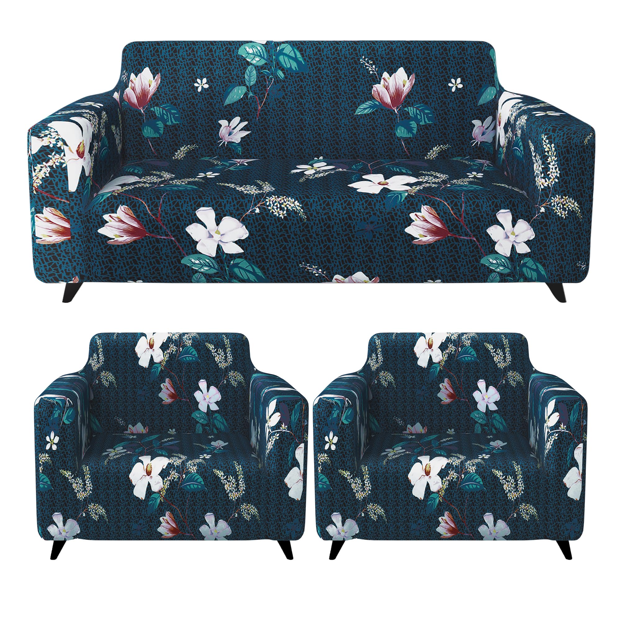 5 Seater Sofa Cover - Stretchable & Stylish -11
