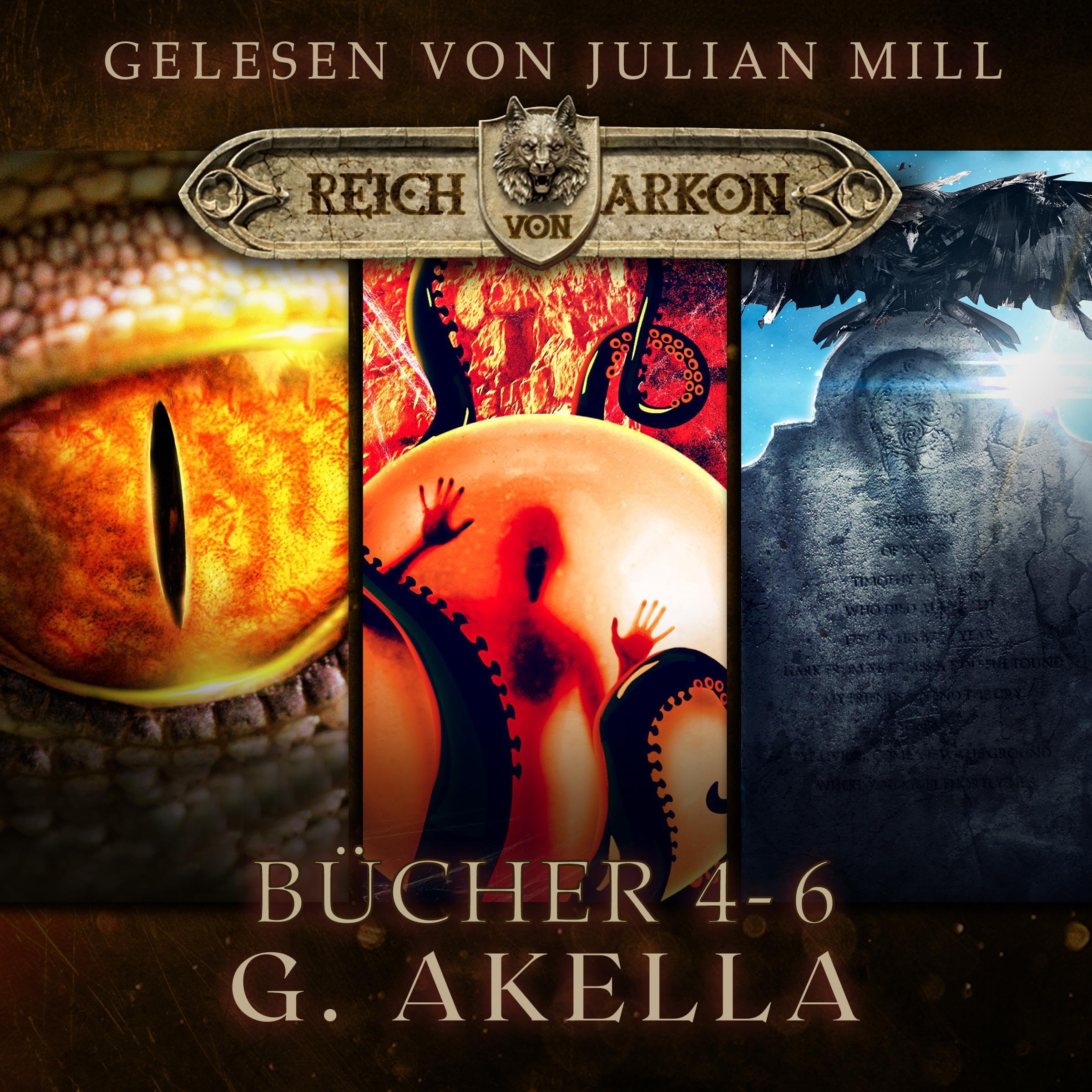 Cover art for Reich von Arkon 4-6: Epic LitRPG Boxset (German Edition)