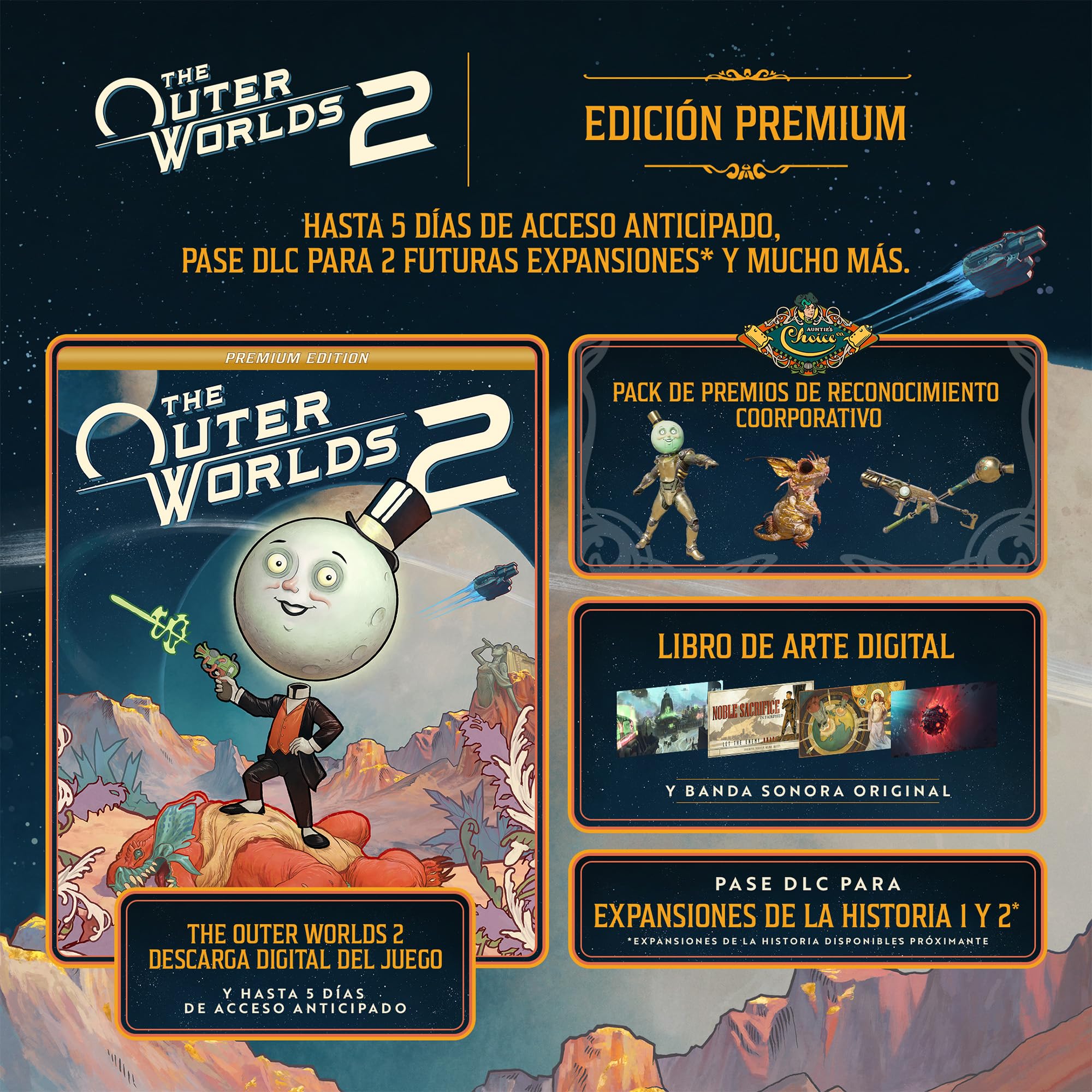 The Outer Worlds 2 - Premium Upgrade Edition | Xbox Series X|S - Código de descarga