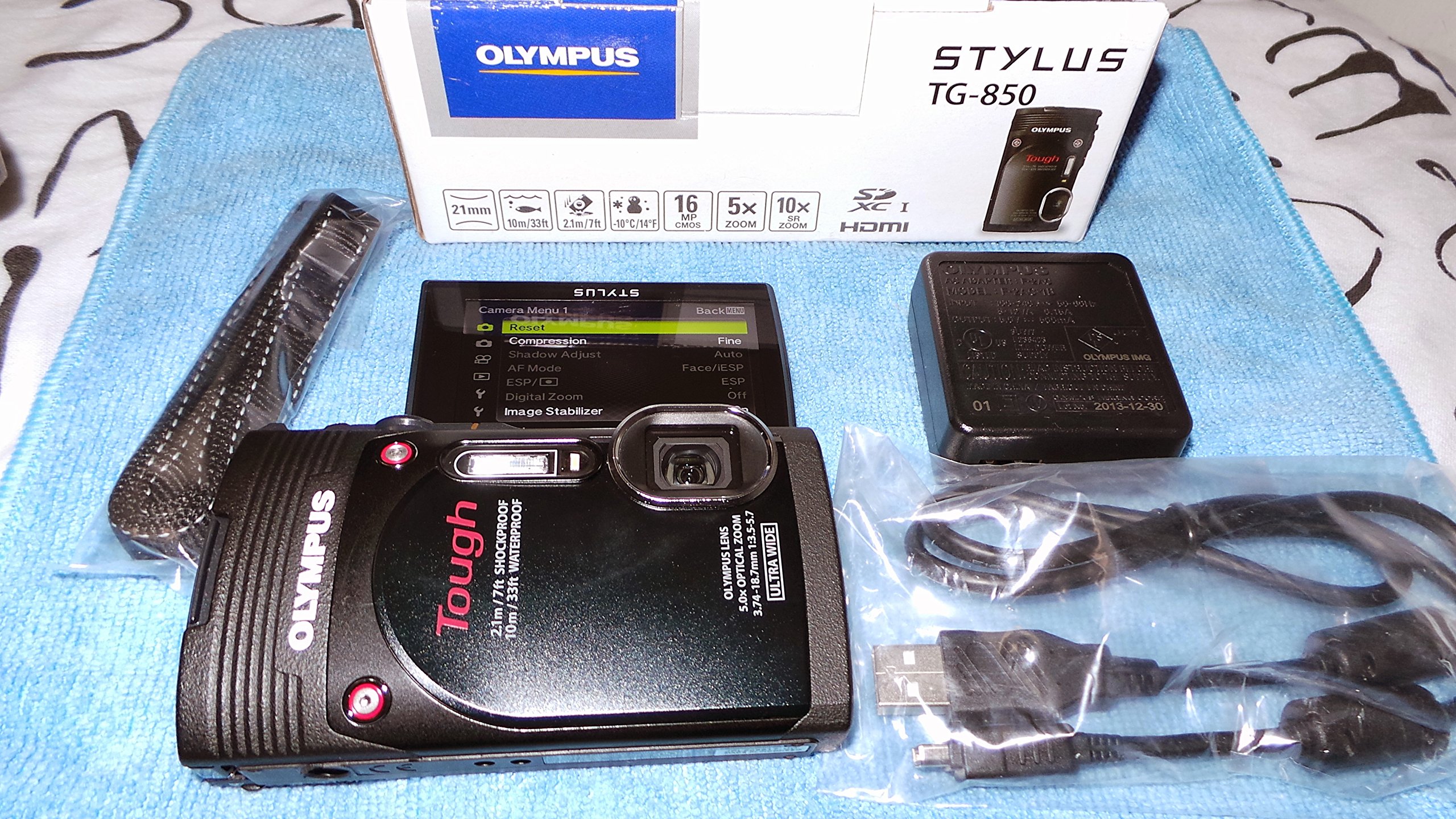 デジタルカメラ OLYMPUS STYLUS TG-850 TOUGH Black Amazon.com : Olympus Stylus TG-850 IHS 16 MP Digital Camera