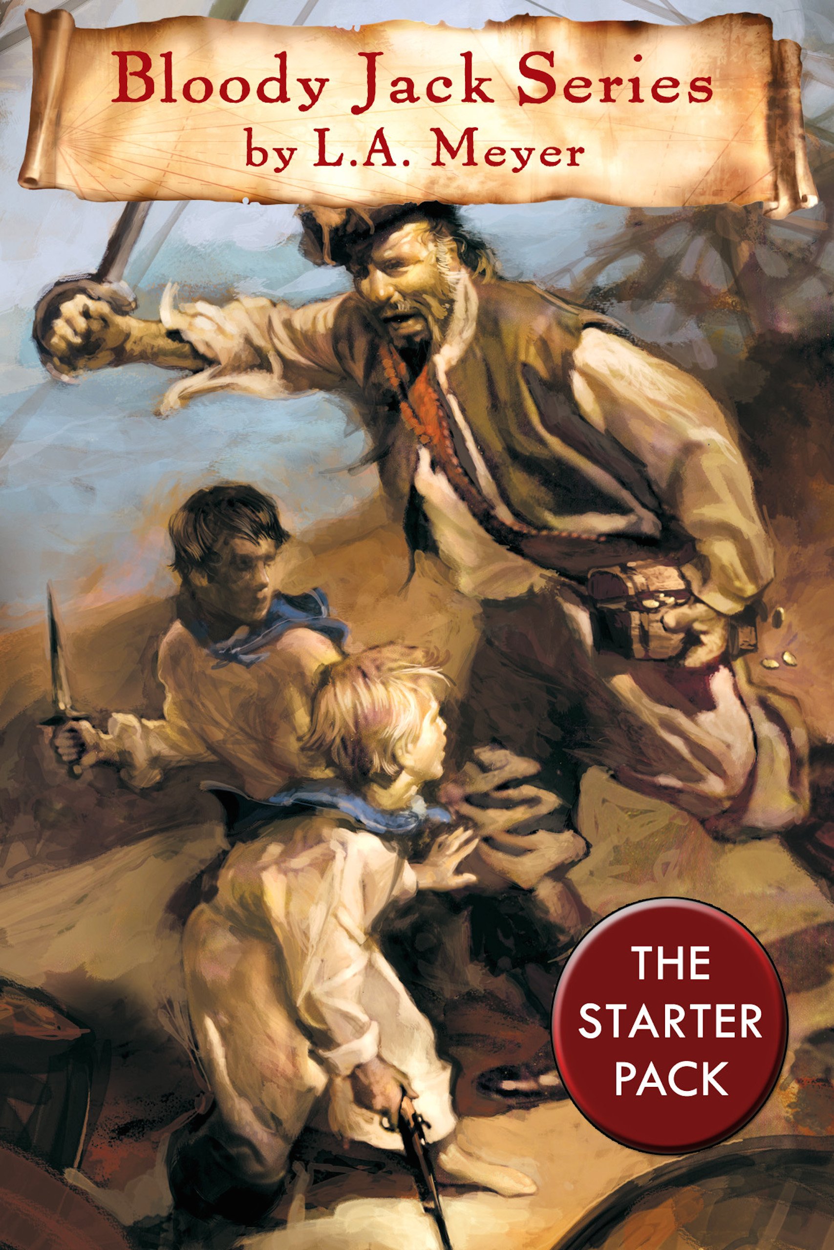 Bloody Jack Series: The First Three Books – Swashbuckling Young Adult Historical Adventures with Pirates and British Warships (Bloody Jack Adventures)