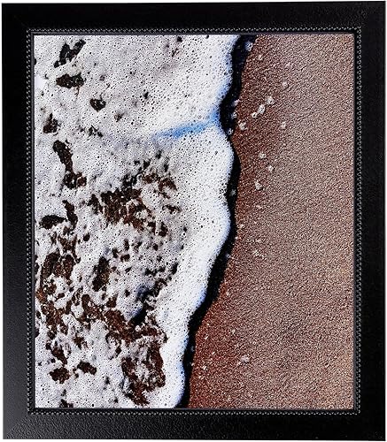 Miniatura 8 de ArtToFrames Marco de fotos negro de 12 x 36 pulgadas, este marco de póster de madera personalizado de 1.125 pulgadas es negro estucado, para tu arte