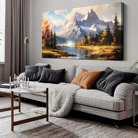 Amazon.com: SIXTTART Nature Landscape Wall Art for Living Room