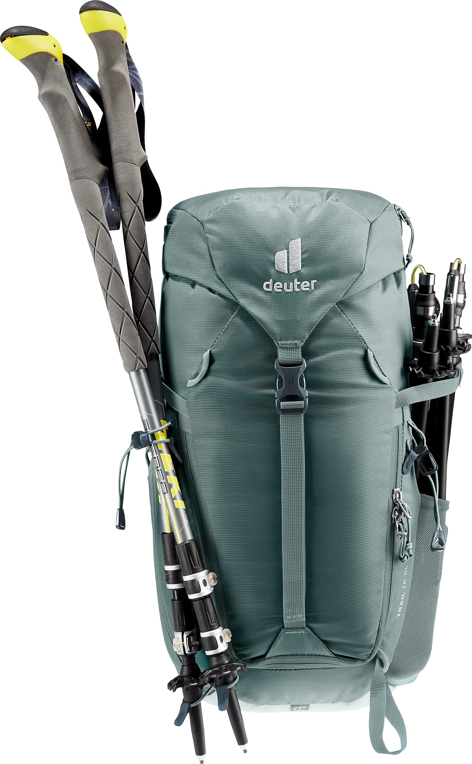 Deuter Trail 16 Sl Mochila De Senderismo Y Via Ferrata Para Mujer, Teal-Tin