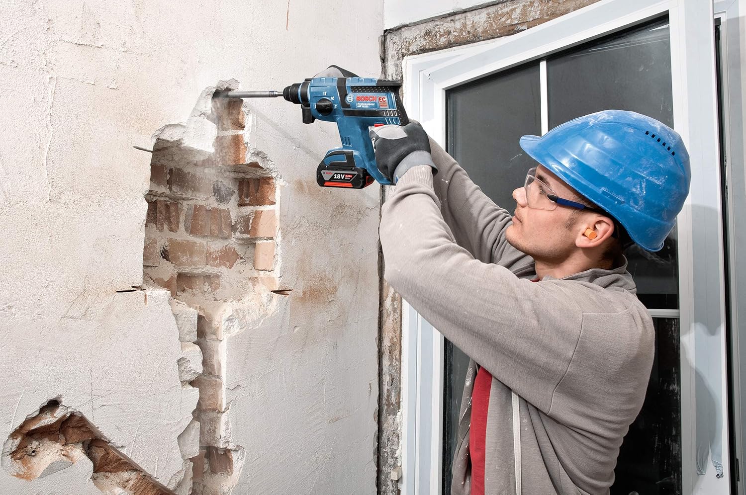 Bosch Professional 11-Piece SDS Plus Mixed Hammer Drill Bit and Chisel Set (for Concrete and Masonry; Accessories for Rotary Hammers)