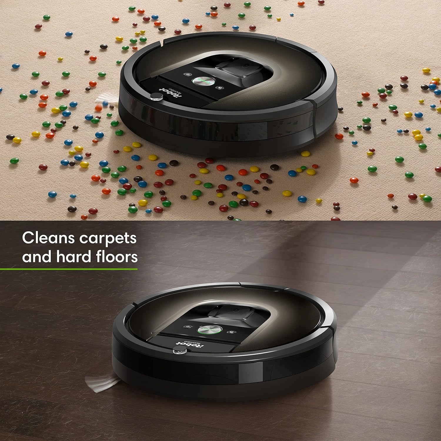 iRobot Roomba 981 Robot Vacuum – Wi-Fi Connected Mapping, Works with Alexa, Ideal for Pet Hair, Carpets & Hard Floors, Power Boost Technology