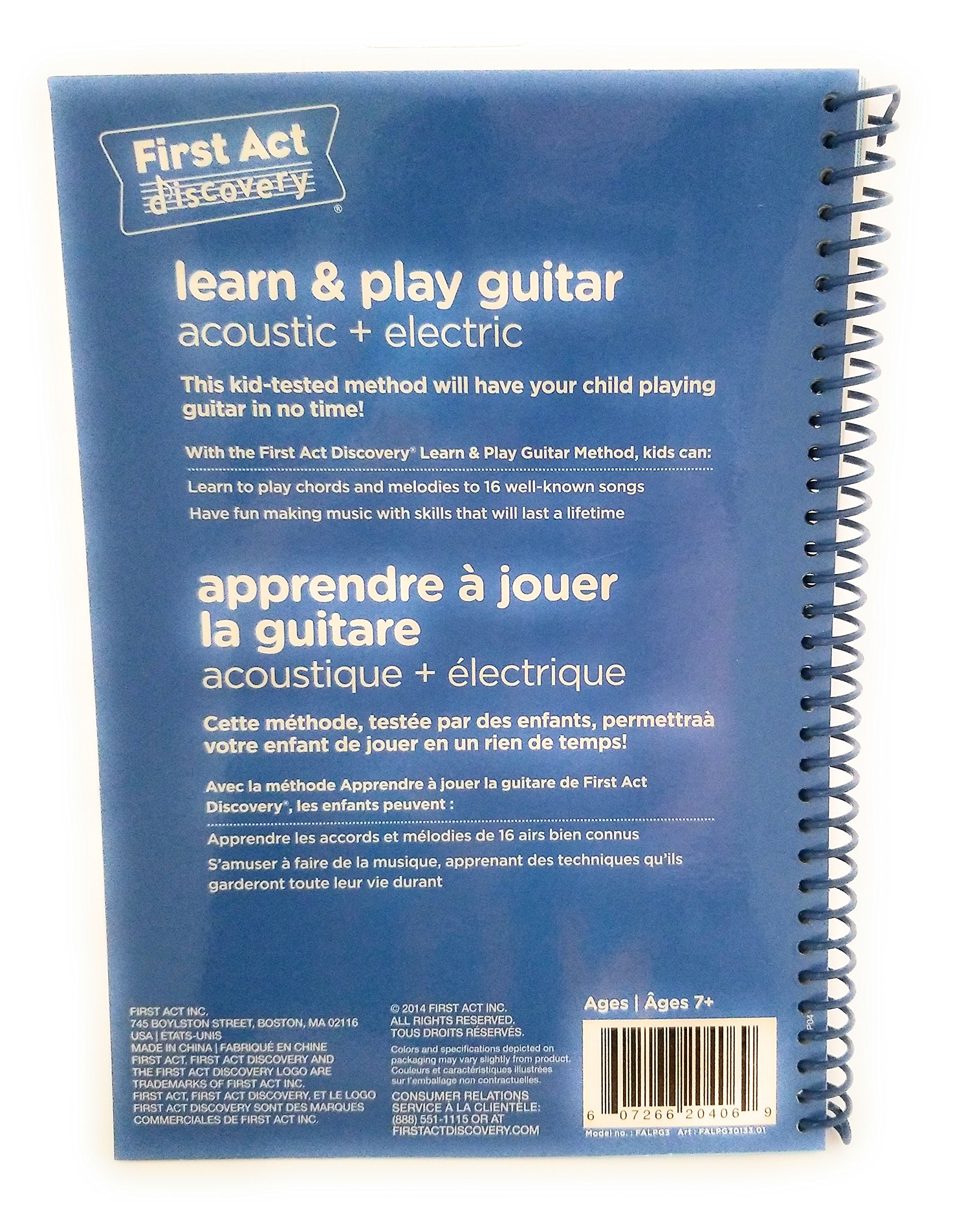 First Act Learn & Play Guitar Instruction Book