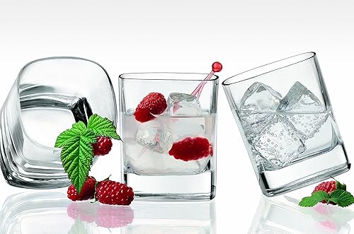 Miniatura 4 de Luigi Bormioli Strauss - Vasos de jugo transparentes de 8 onzas, juego de 6