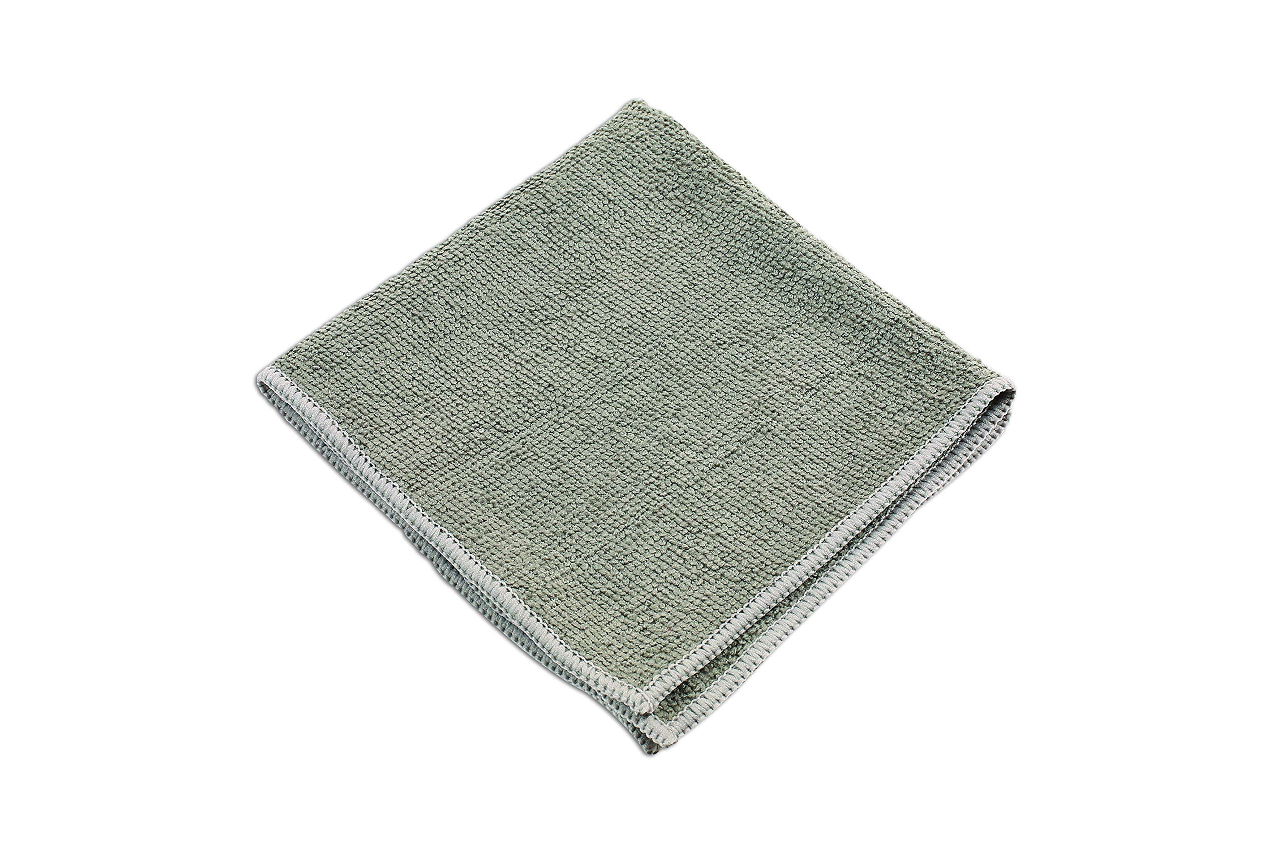 Connect 37309 Microfibre Yellow & Grey Cloths in Dispenser Box