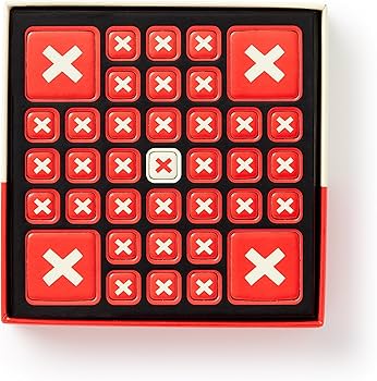 Amazon.com: Brass Monkey Tic Tac No – Not So Basic Magnetic Fridge