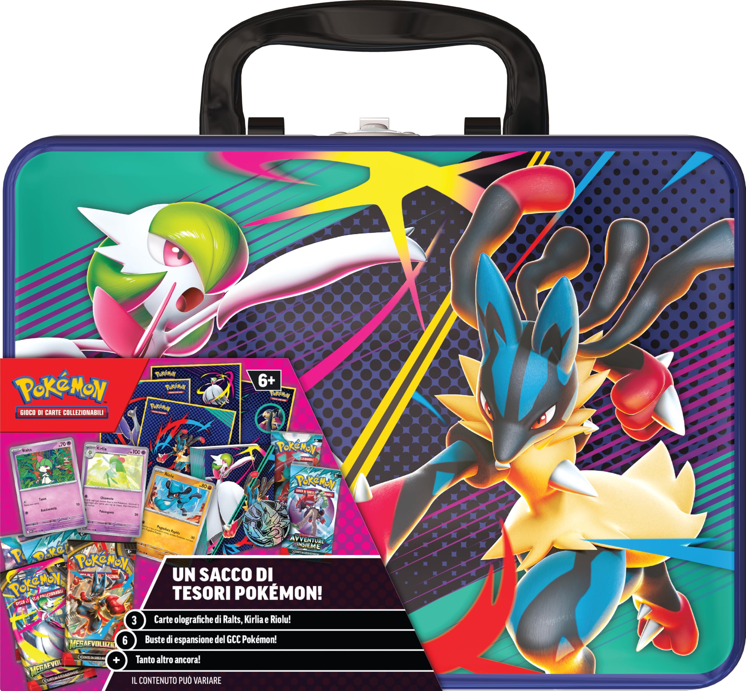 PKM Collector Chest POKEMON Card Valigetta METALLO da Collezione autunno 2025 - Gioco di Carte LINGUA ITALIANA - Trading Card