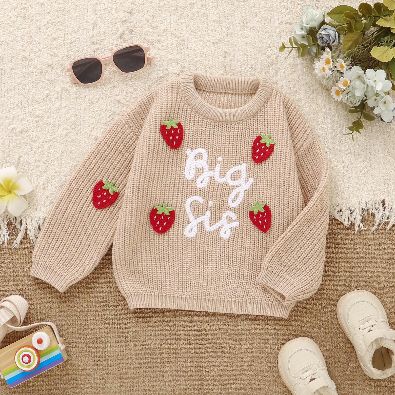Winmany Baby Girl Knit Sweater Suéter pulóver Bebé-Niñas (Pack de 1)