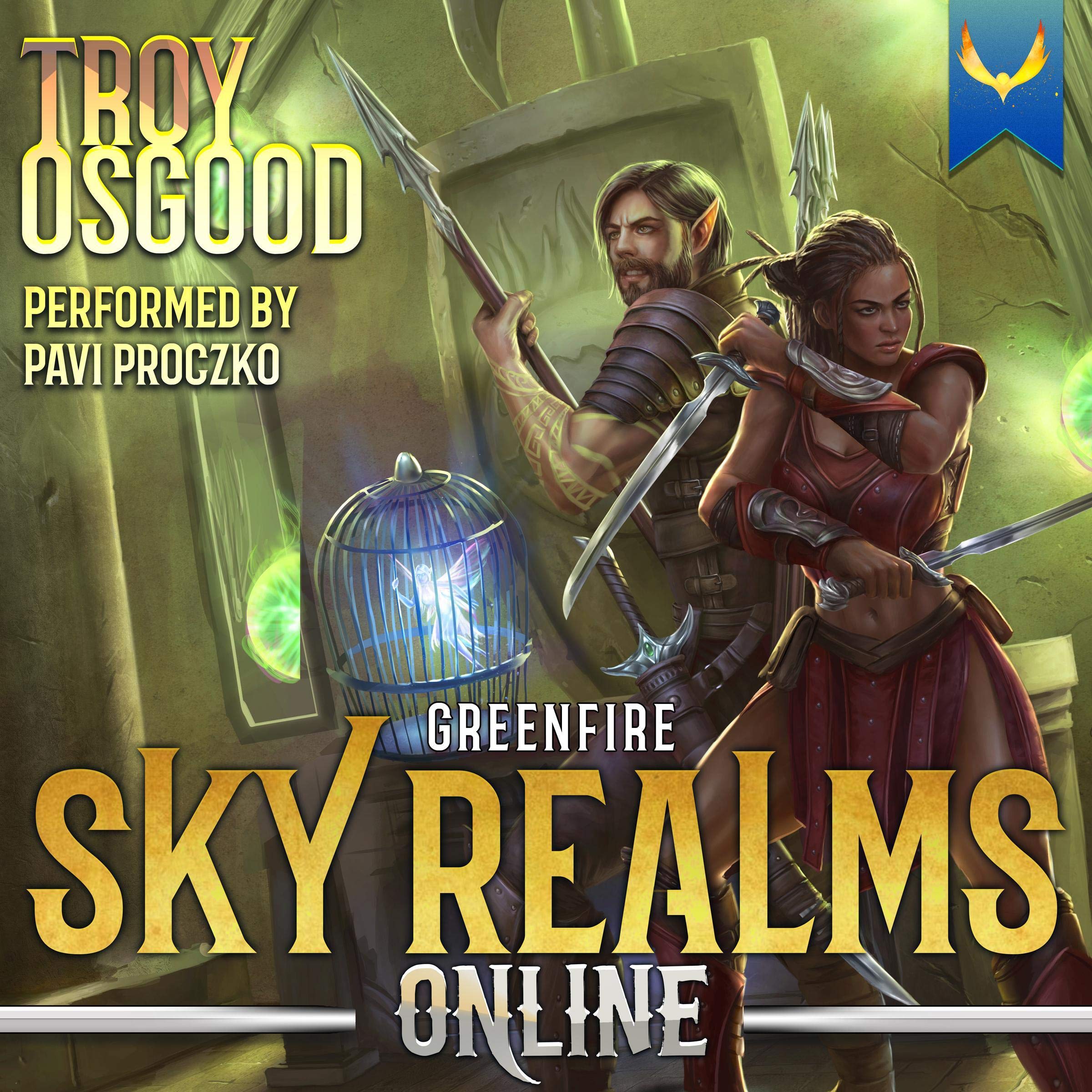 Cover art for Greenfire: A LitRPG Series