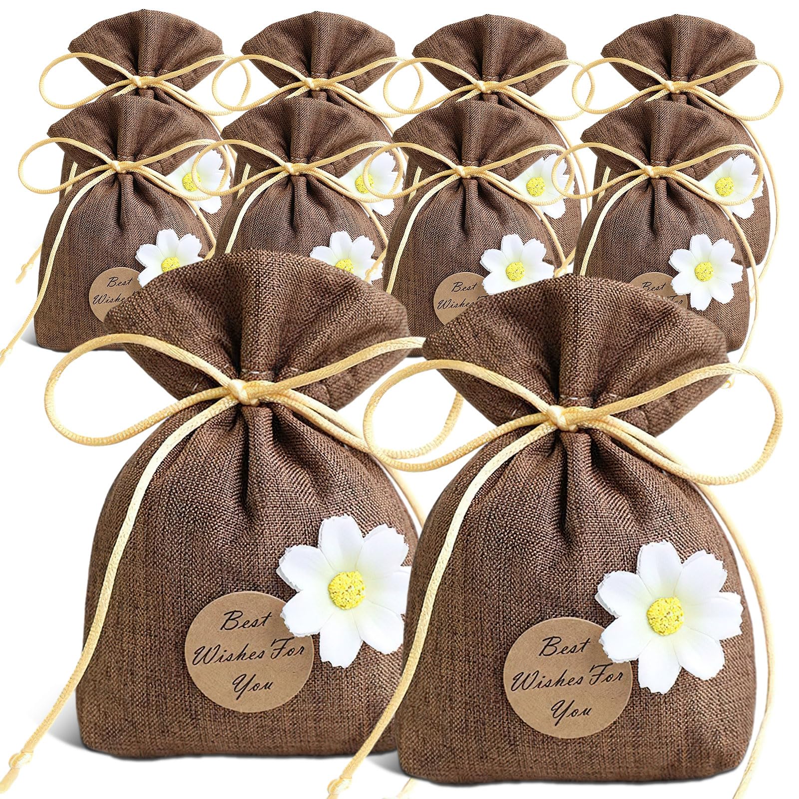 Sponsored Ad – Flower Lavender Sachets, 10 Packs Natural Dried Lavender Bags, Home Fragrance Sachet for Drawers, Closets, Dressers, Car, Home