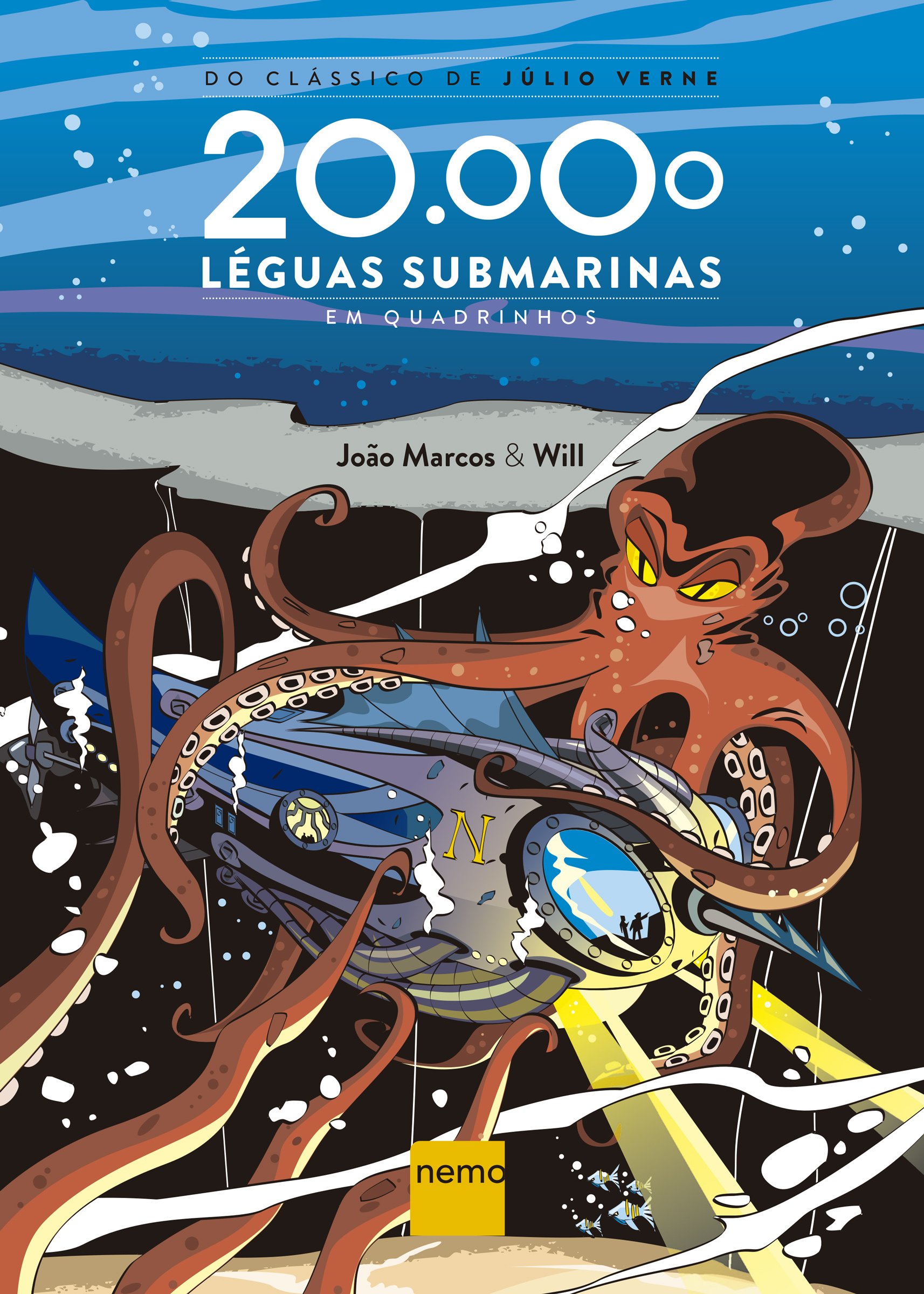 20.000 Léguas Submarinas em Quadrinhos | Amazon.com.br