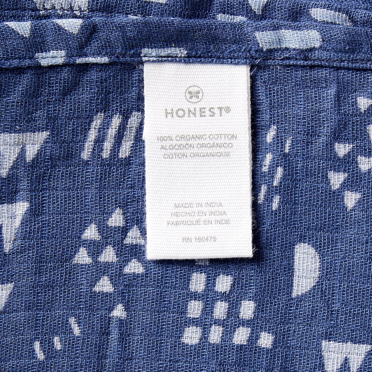 HonestBaby 2-Pack Organic Cotton Swaddle Blankets, Rose Blossom/Pink, One Size : Baby