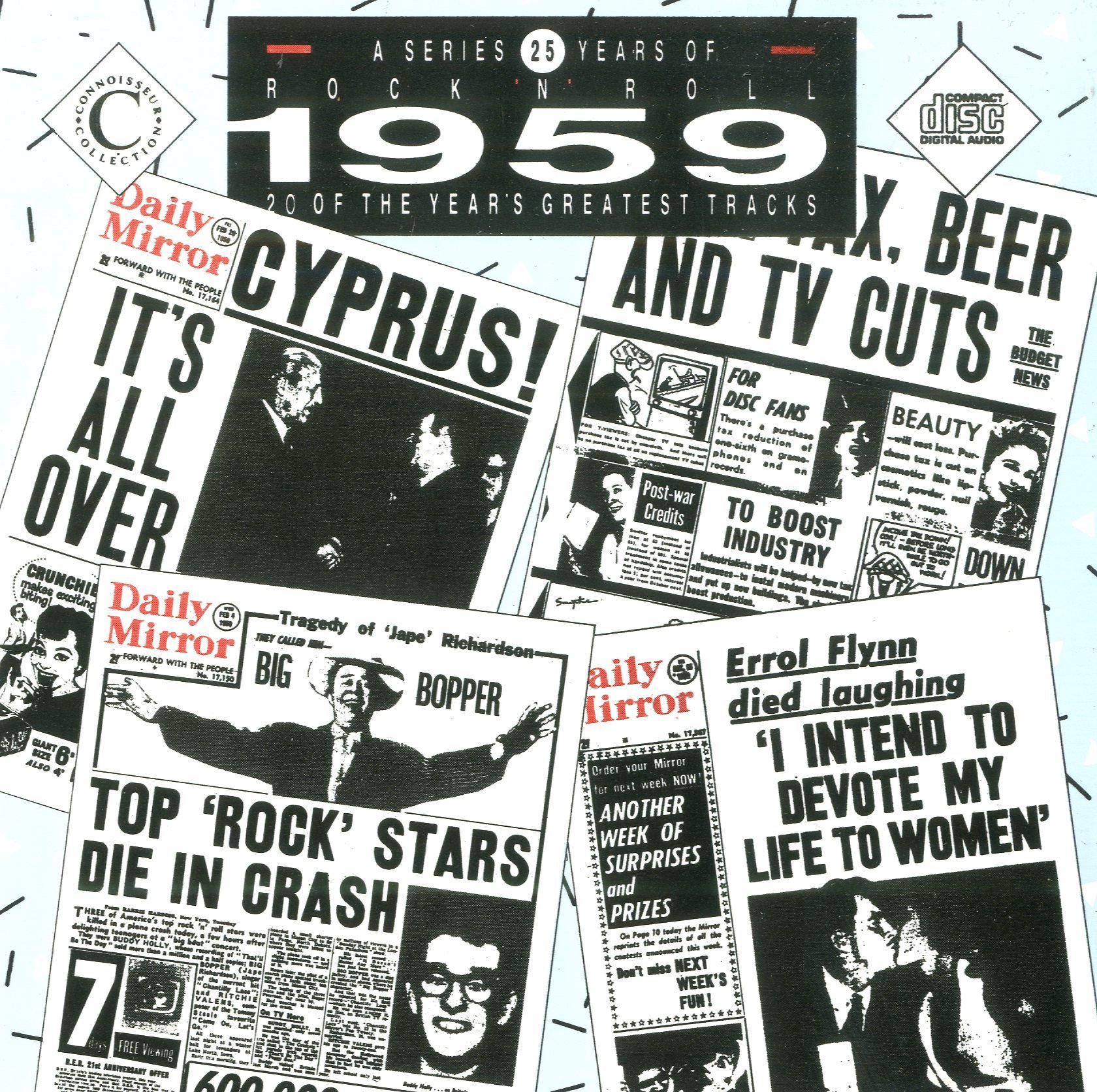 1959:Everly Brothers, Rick Nelson, Adam Faith, Johnny Kidd & Pirates, Cliff Richard.. [Audio CD]