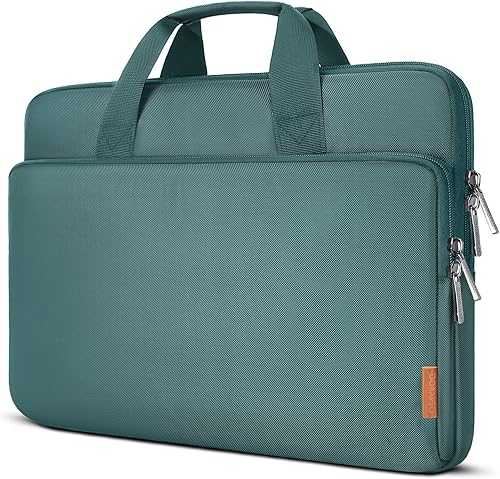 Miniatura 13 de DOMISO - Funda protectora para portátil de 17 pulgadas con asa, compatible con portátiles de 17-17.3 pulgadas HP Dell ASUS Lenovo Chromebook, bolsa