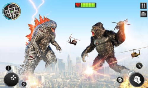 Free King Kong VS Godzilla Games 2024 - Godzilla Smash City - Gorilla Game - Dino Hunter - Dinosaur