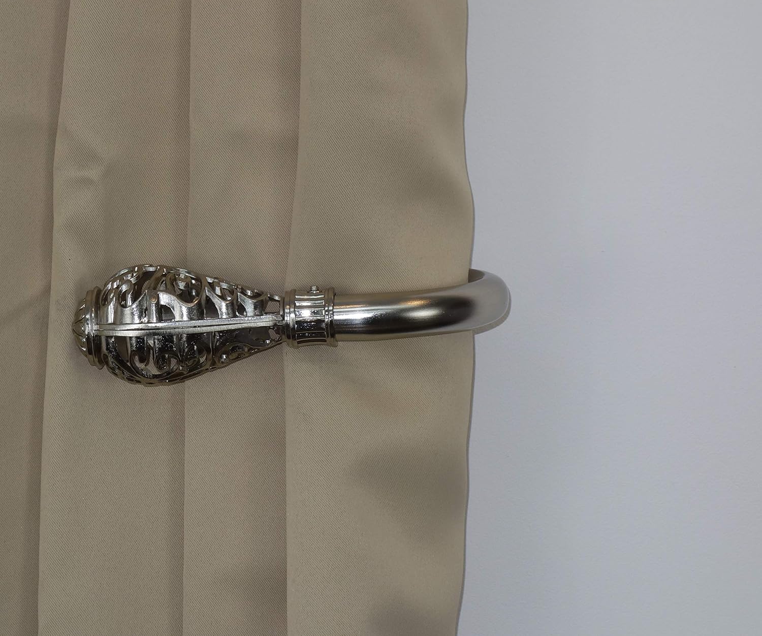 Home Harmony Decorative Curtain Holdbacks Wall Mounted Curtain Tie