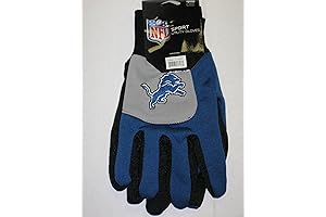 Detroit Lions Colorblock Utility Glove: A Grip on Victory