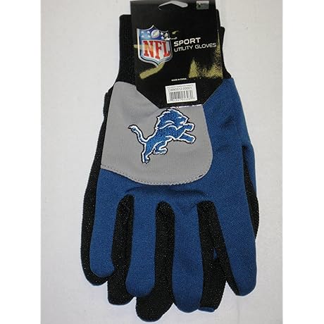 Detroit Lions Colorblock Utility Glove: A Grip on Victory