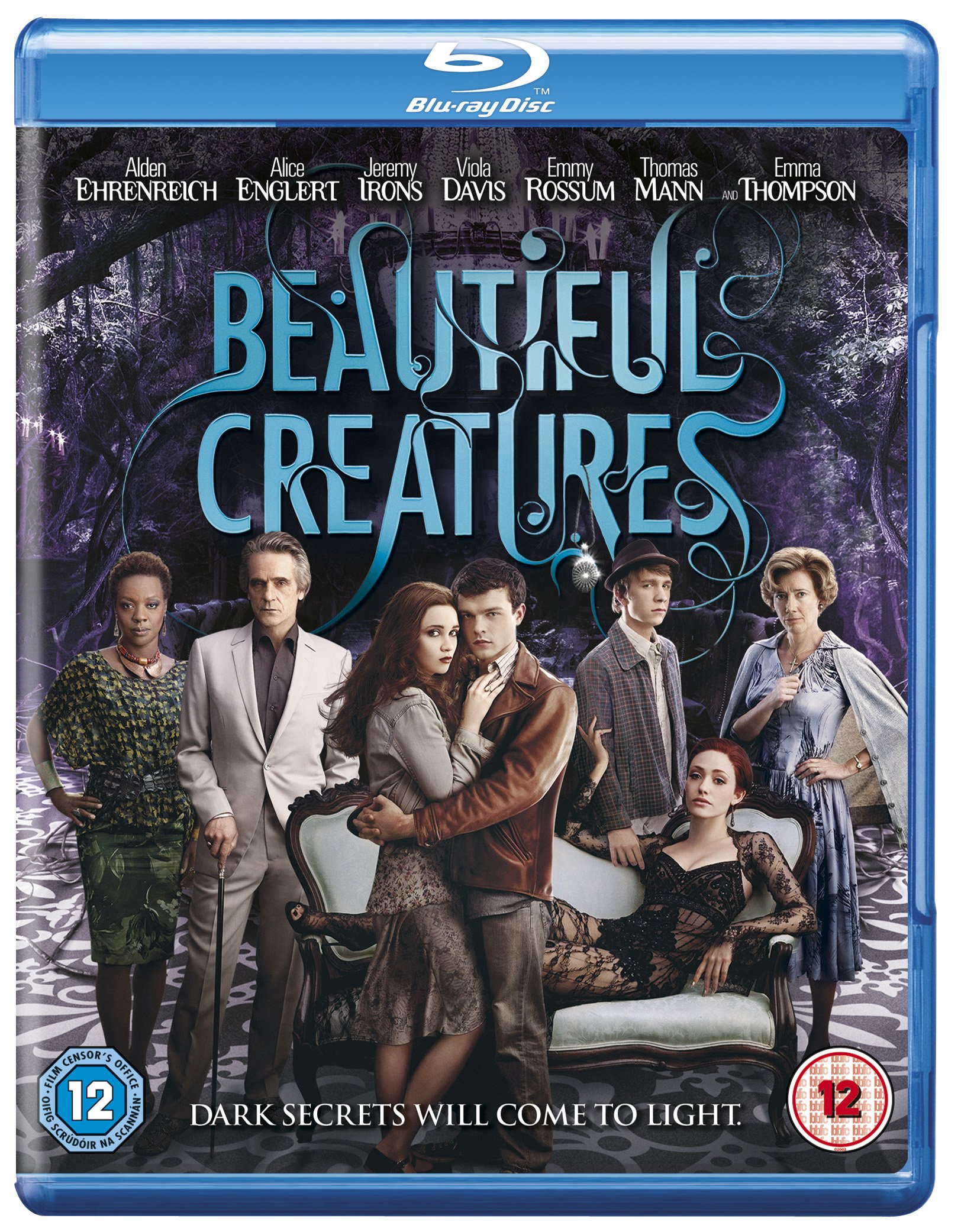 Beautiful Creatures Blu-ray (2013) Emma Thompson Cert. 12 VGC Free P&P