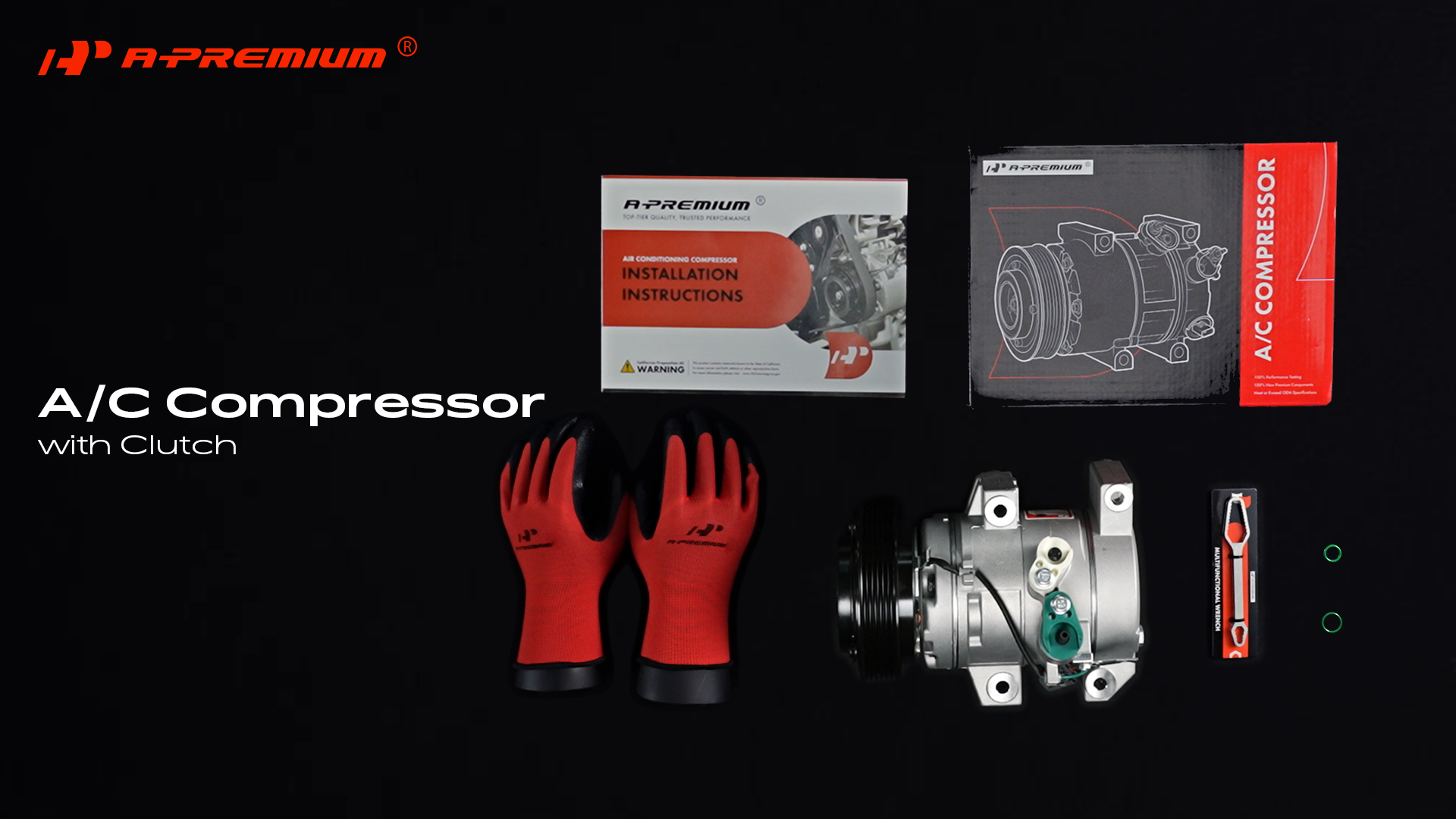 Amazon.com: A-Premium Air Conditioner AC Compressor with Clutch