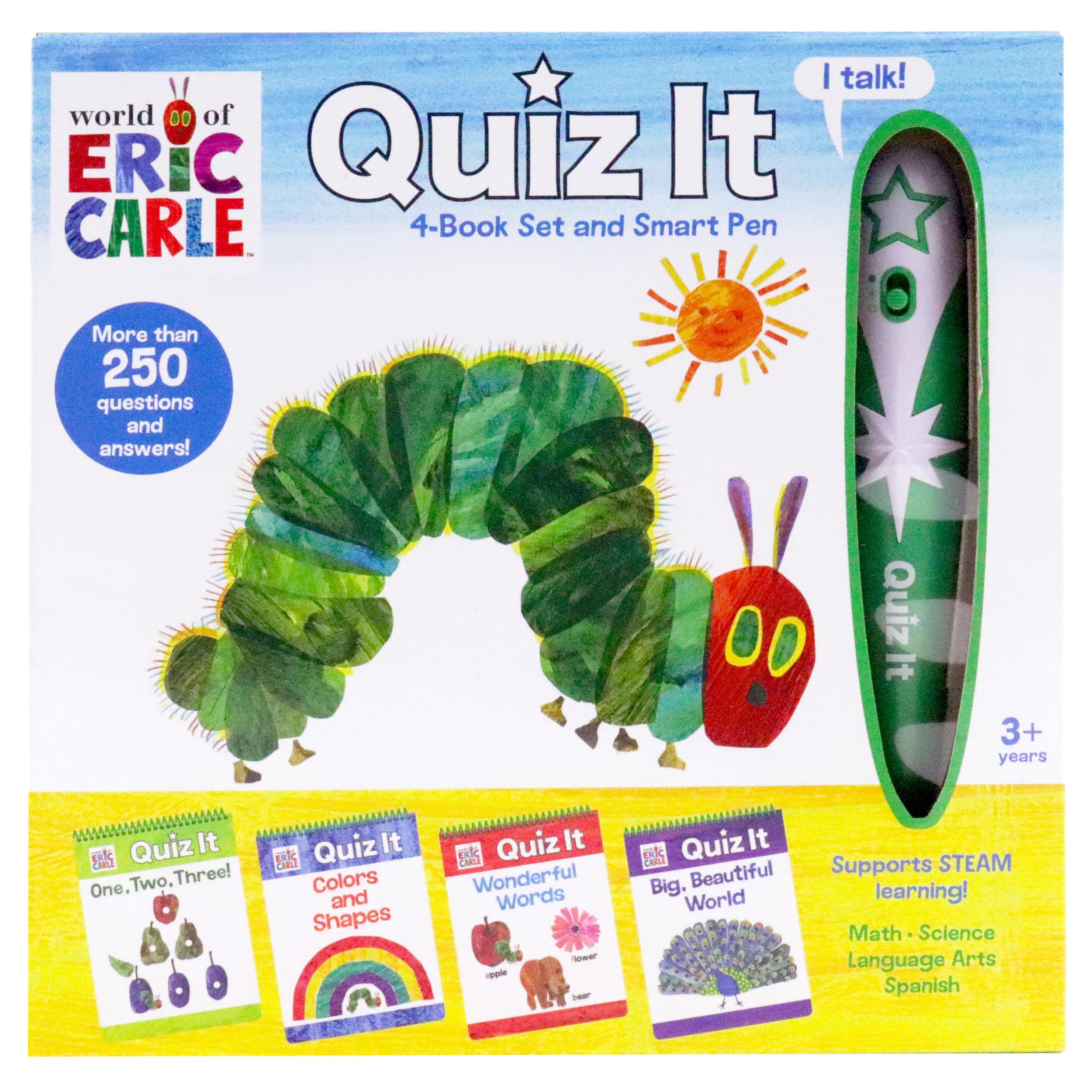 World of Eric Carle: Quiz It 4-Book Set and Smart Pen