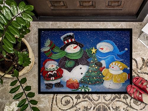 Miniatura 8 de Caroline's Treasures PJC1107JMAT - Felpudo de jardín de Pascua con flores primaverales de 24 x 36 pulgadas, tapete para puerta delantera, para