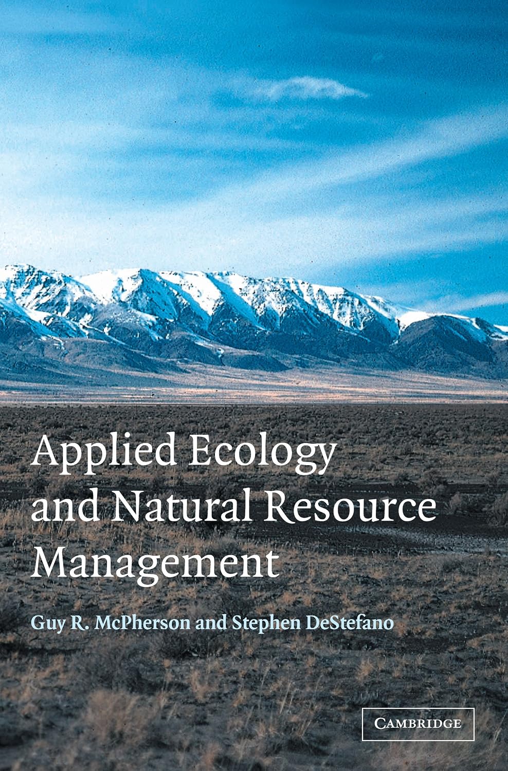 Applied Ecology and Natural Resource Management      Kindle Edition