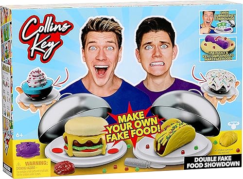 Collins Key Enfrentamiento del desafío de comida falsa - 2 unidades