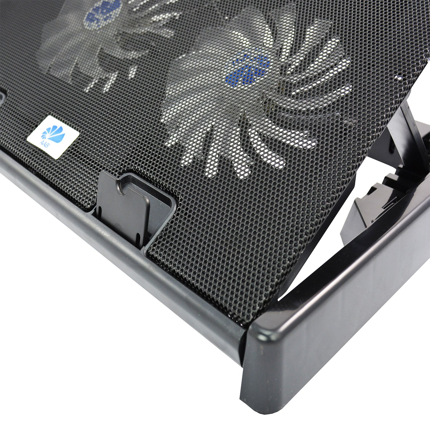 AABCOOLING NC80 - Podstawka chłodząca do Laptopa, Podkładka z 2 wentylatorami do Komputera Przenośnego, Chłodzenie Laptopa na USB, Stojak Cooler