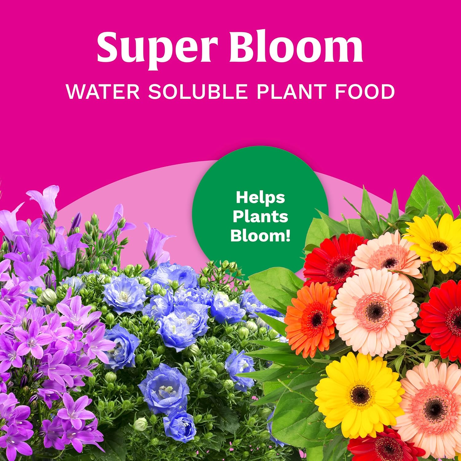 Scotts Super Bloom Water Soluble Plant Food, 2 lb - NPK 12-55-6 - Fertilizer for Outdoor Flowers, Fruiting Plants, Containers and Bed Areas - Feeds Plants Instantly