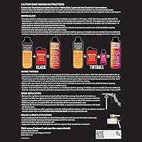 Vista 8 de Custom - Revestimiento protector de 1.5 galones (6 cuartos), para caja de camión,para rodillo, brocha o rociador con kit de aplicador de pincel