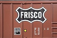 Vista 3 de Bachmann Trenes - 50' Coche de caja con soporte exterior con dispositivo de extremo intermitente del tren - Frisco # 44213 - Escala HO, 14908