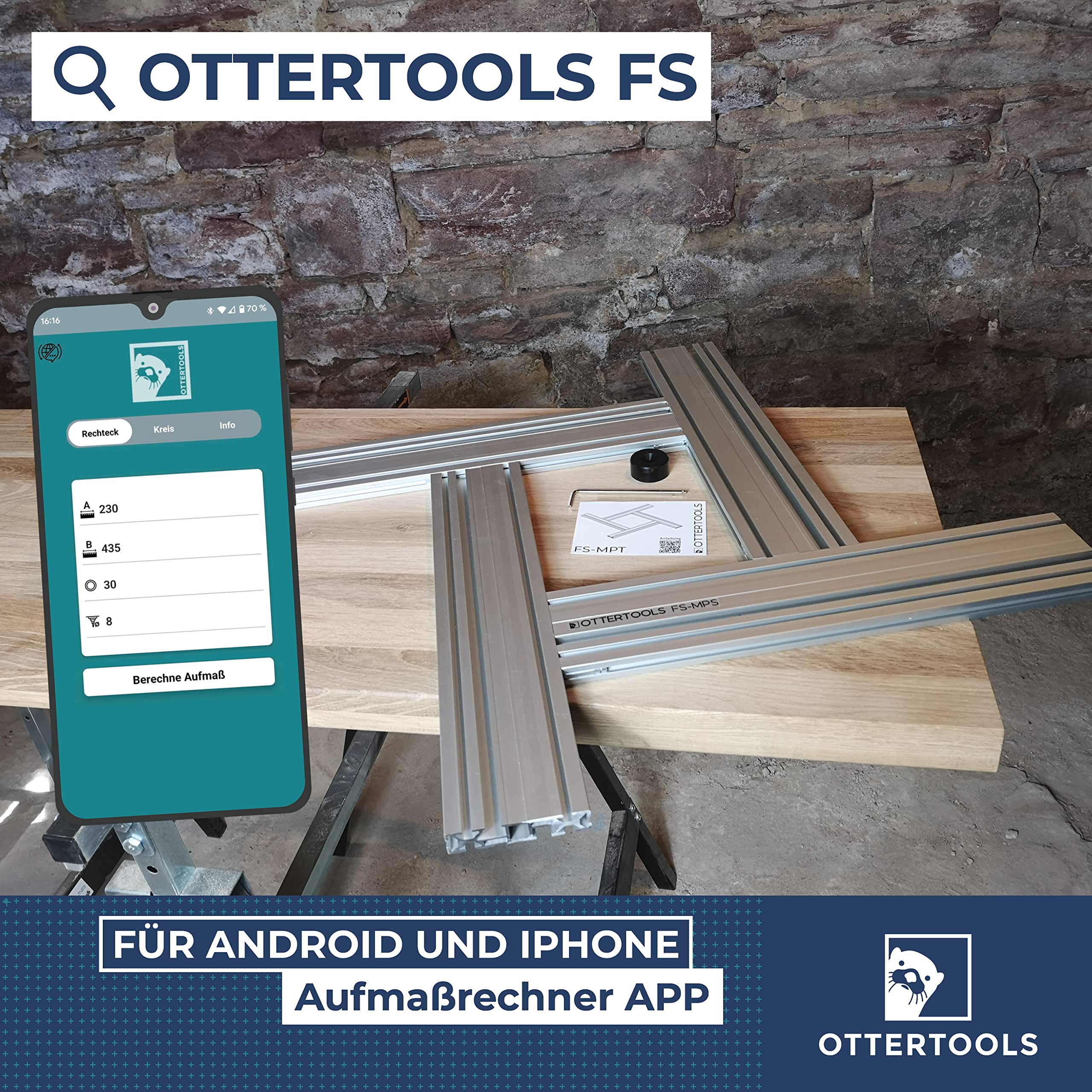 Freesmal Voor 89x89 Scharnier 1-delig Rechts