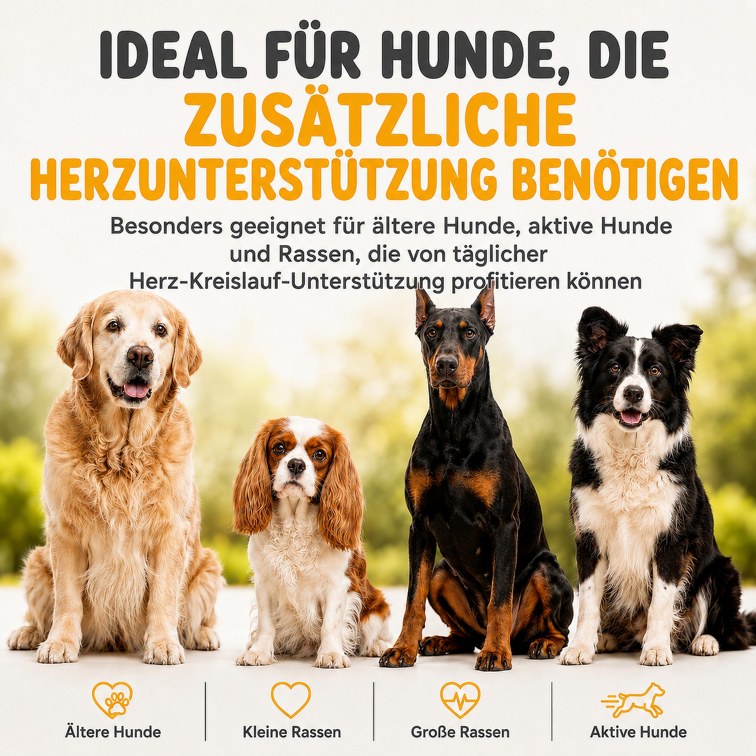 maxxipaws maxxicardio Herz- und Kreislauf Ergänzungsfuttermittel in Pulverform für Hunde, 90 g