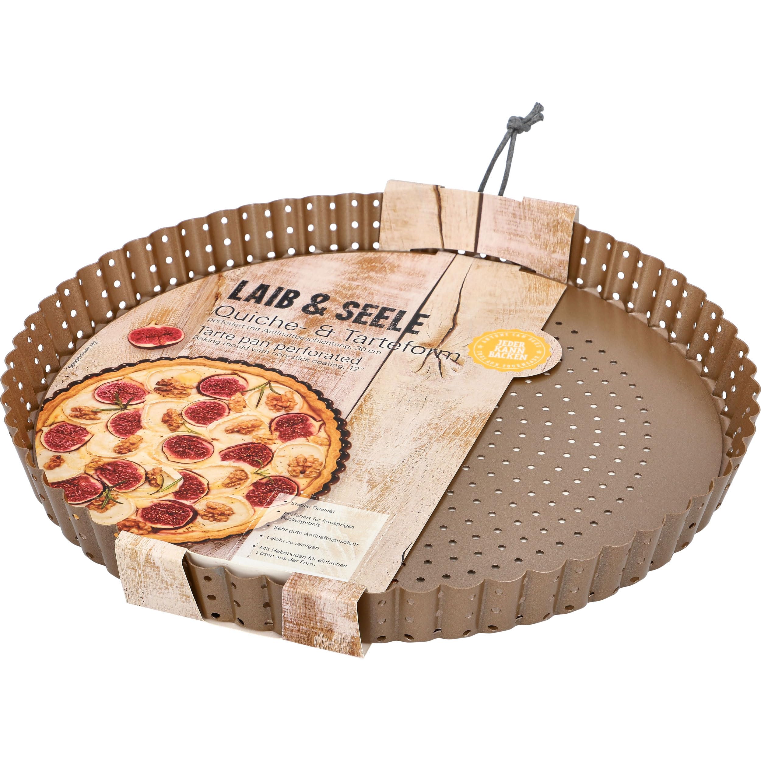 RBV Birkmann, 210561 Moule à tarte et quiche, perforé, Ø 30 cm