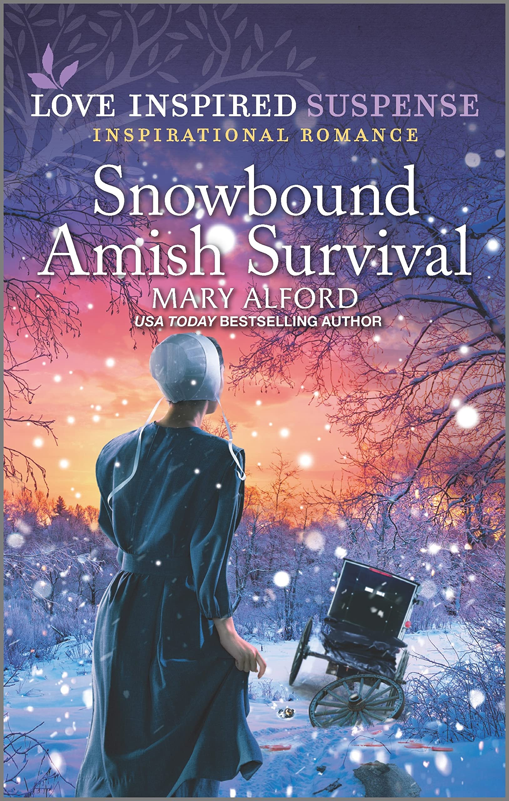 Snowbound Amish Survival: A Reunion Suspense Romance