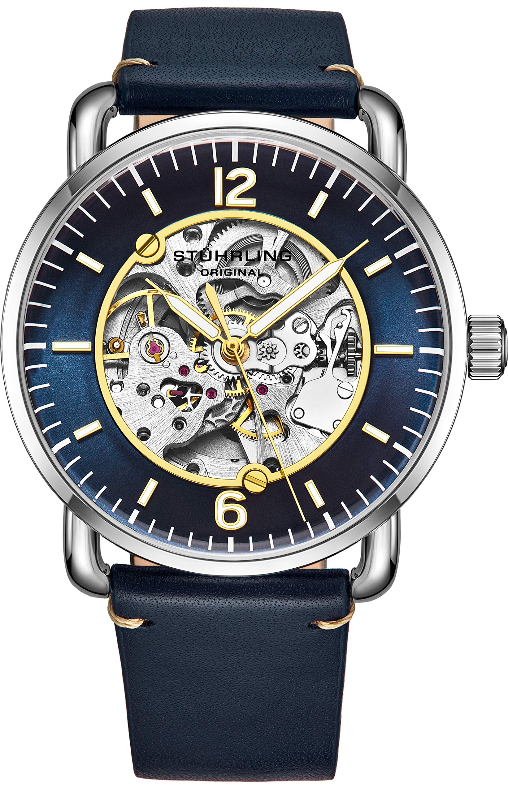 Stuhrling Analog Black Dial Mens Watch-3972.1 (B07V5QMJSP) Amazon Price History, Amazon Price Tracker